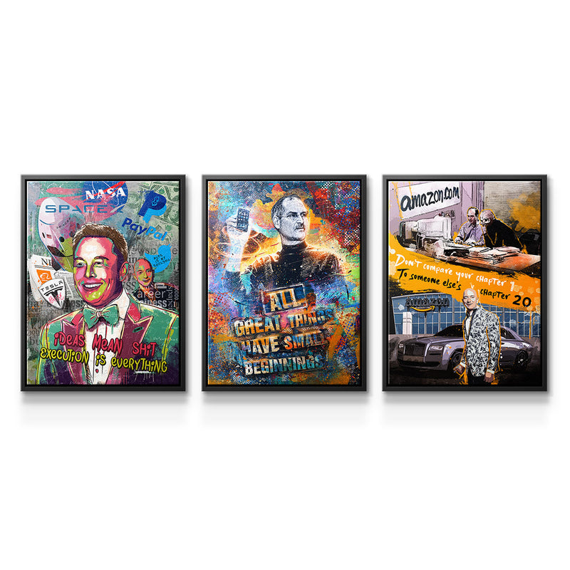 Today's entrepreneurs - canvas 3x