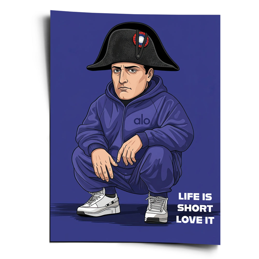 Napoleon Swag Poster Frontalansicht