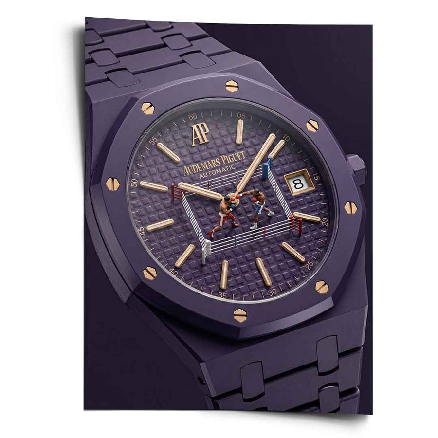 Luxury Timepiece – Boxing - Poster – front