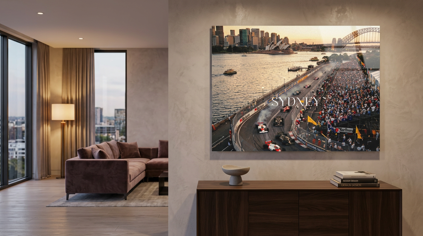 Sydney F1 - Acryl Banner
