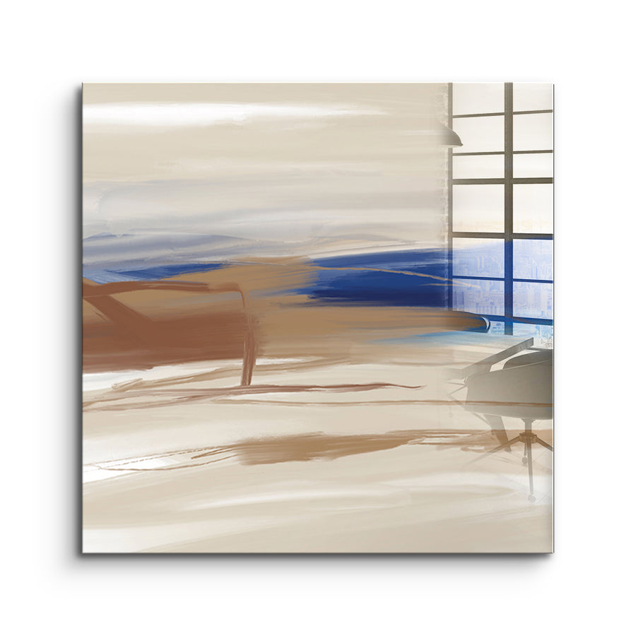 A gentle after - Acrylglas – Vorderseite