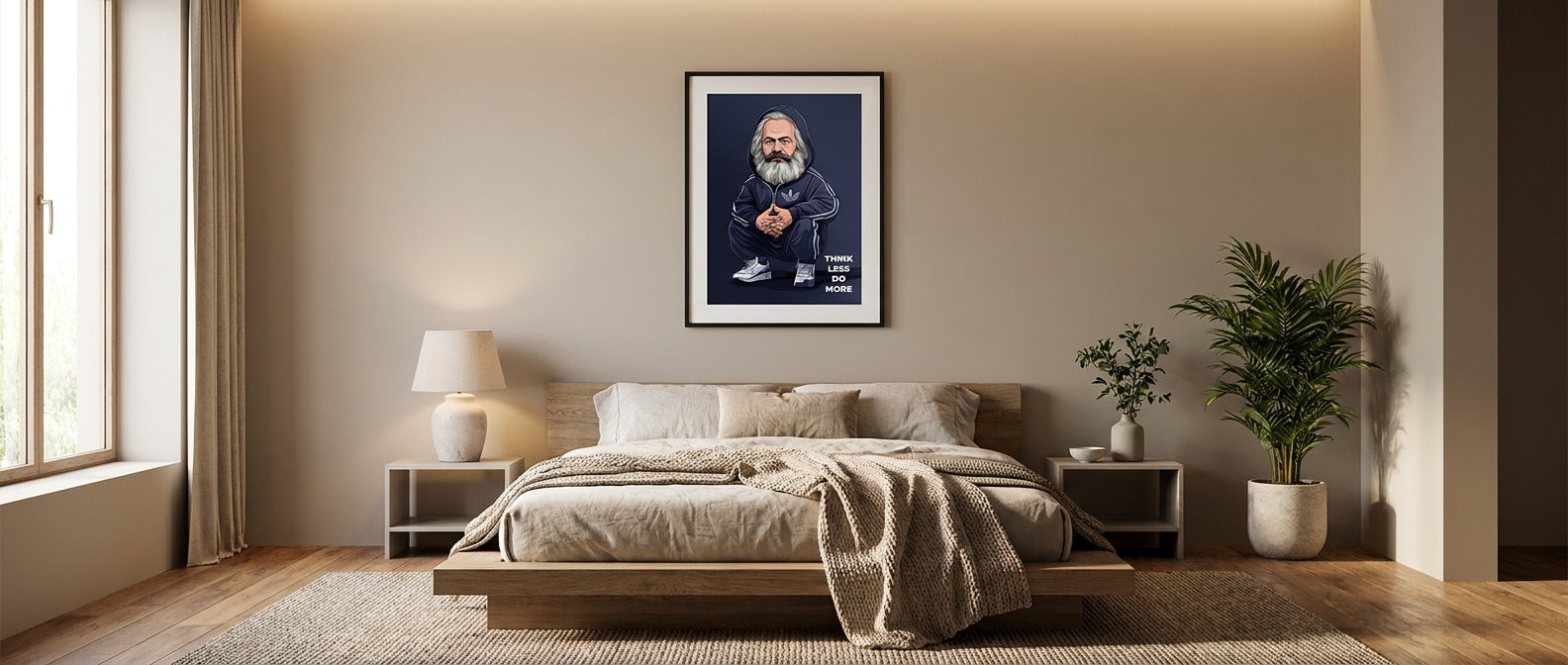 Karl Marx Swag Poster Banner