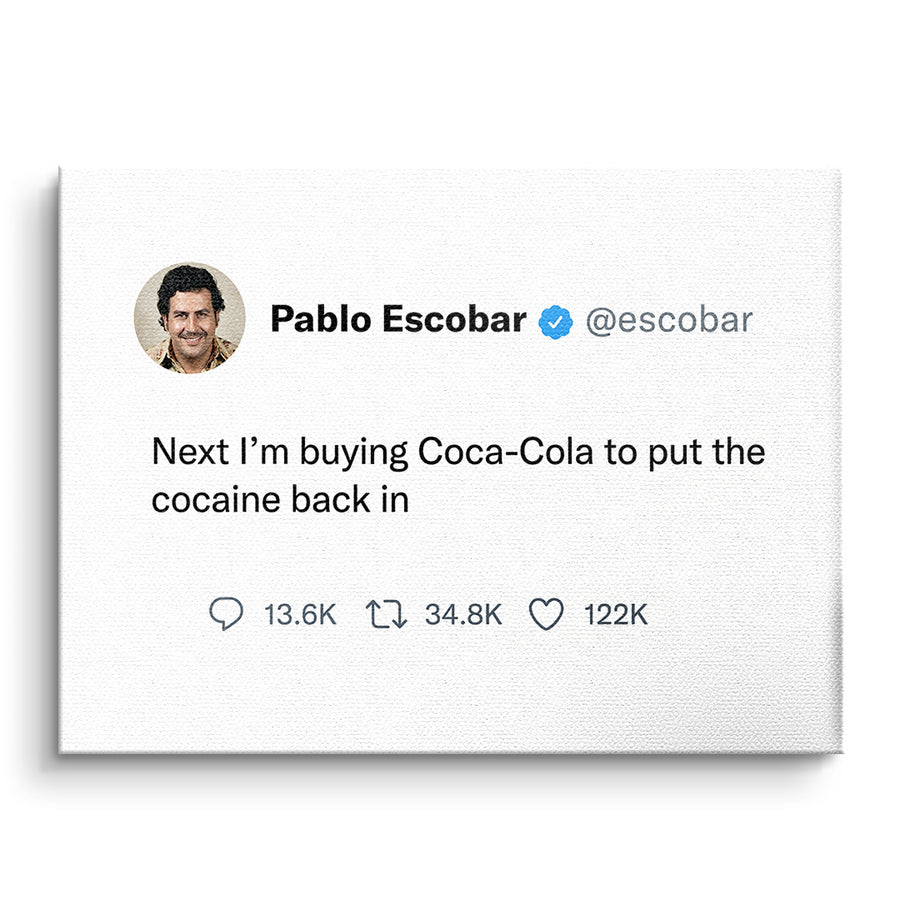 Twite – Pablo Escobar – Vorderseite