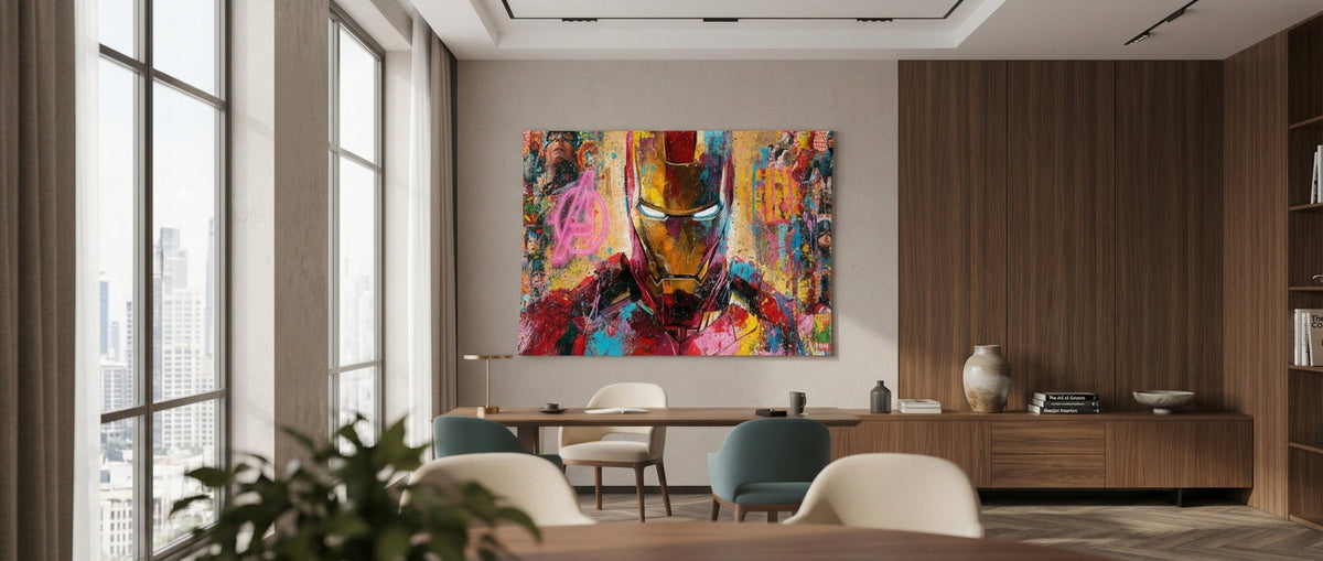 Poster Iron Legend Banner