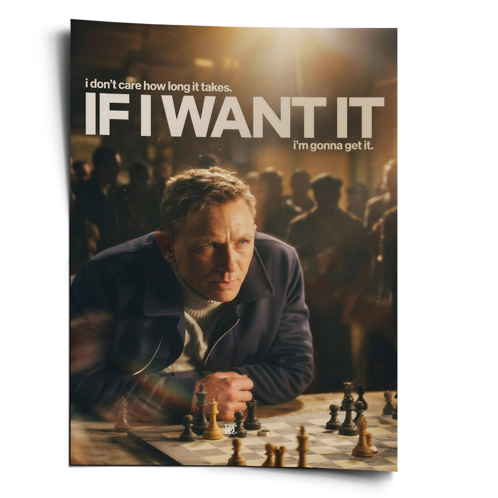 DOTCOMCANVAS Poster If I Want It