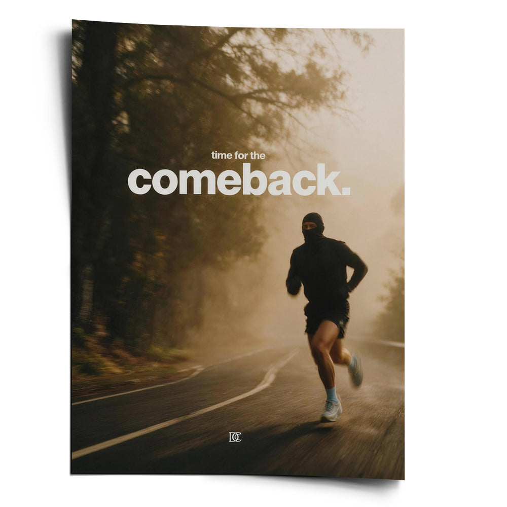 DOTCOMCANVAS Poster Time For The Comeback