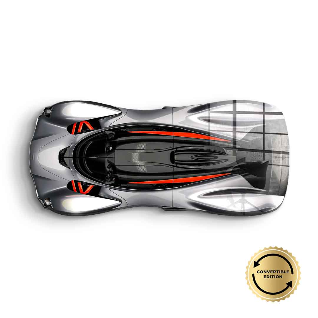 Wall sculpture Aston Martin Valkyrie - acrylic glass