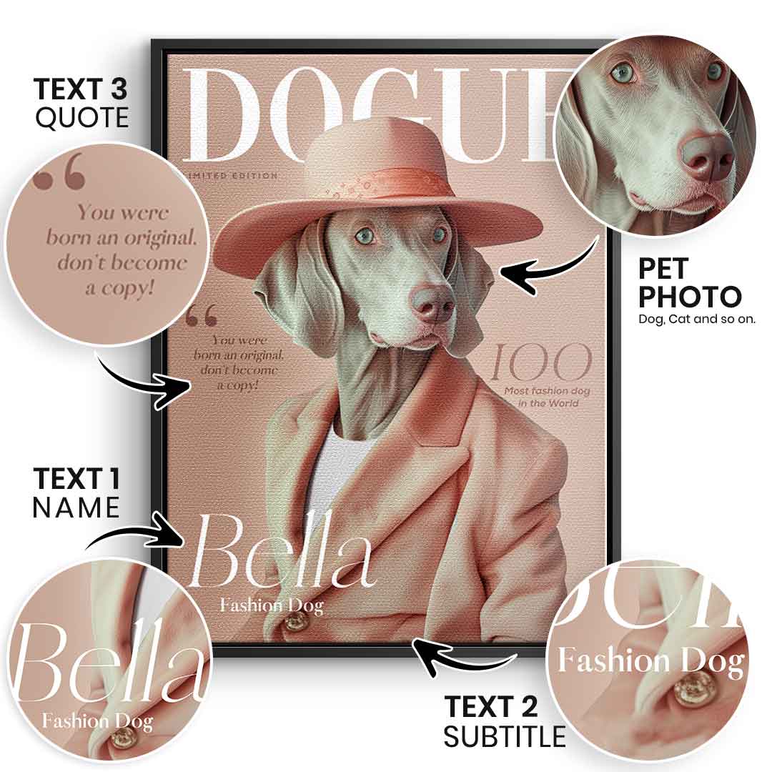 Magazin cover - dogue