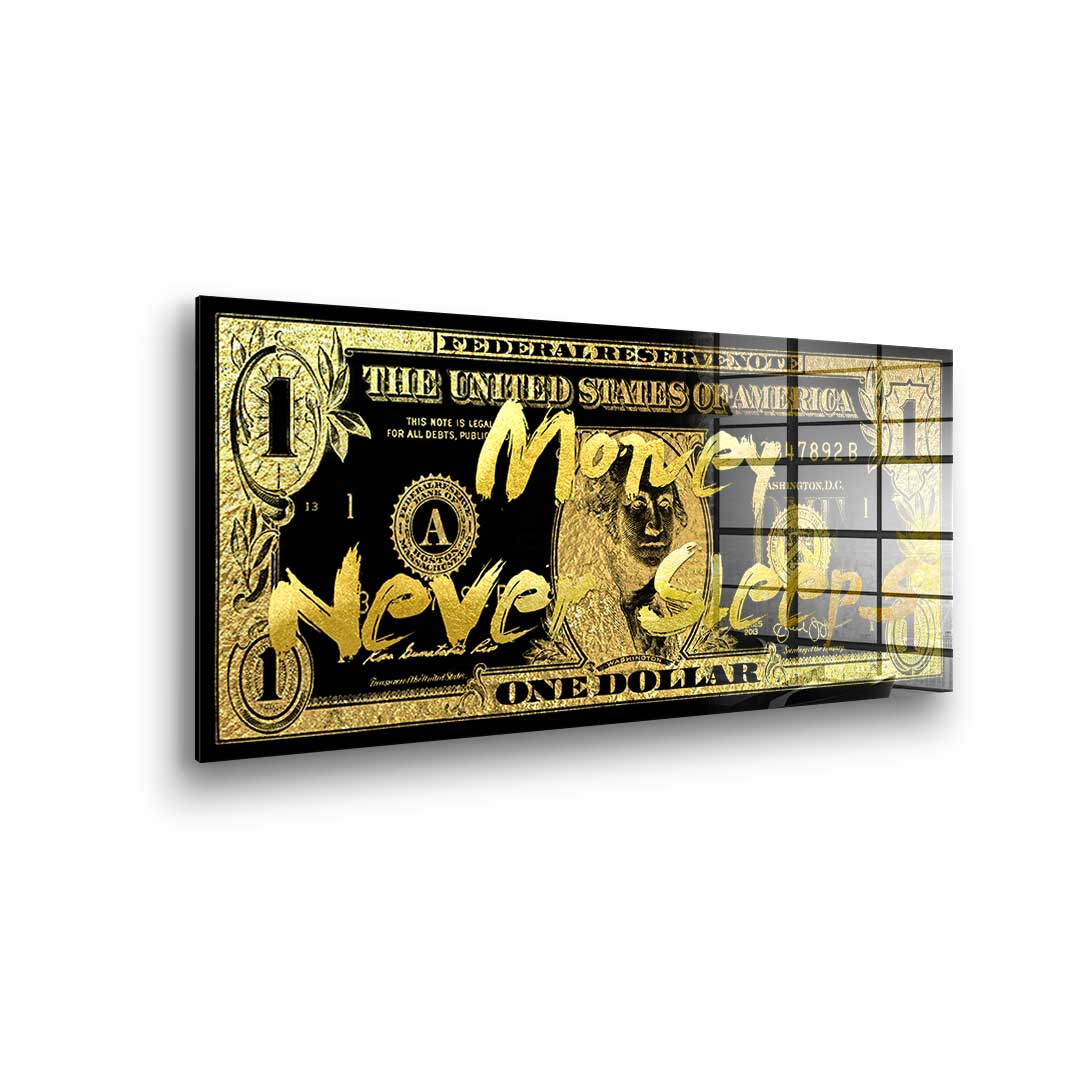 MONEY NEVER SLEEPS - BLATTGOLD