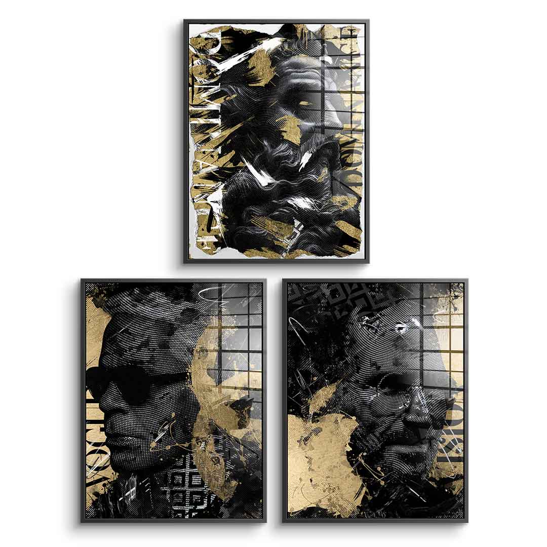 Luxury portrait - acrylic glass 3x