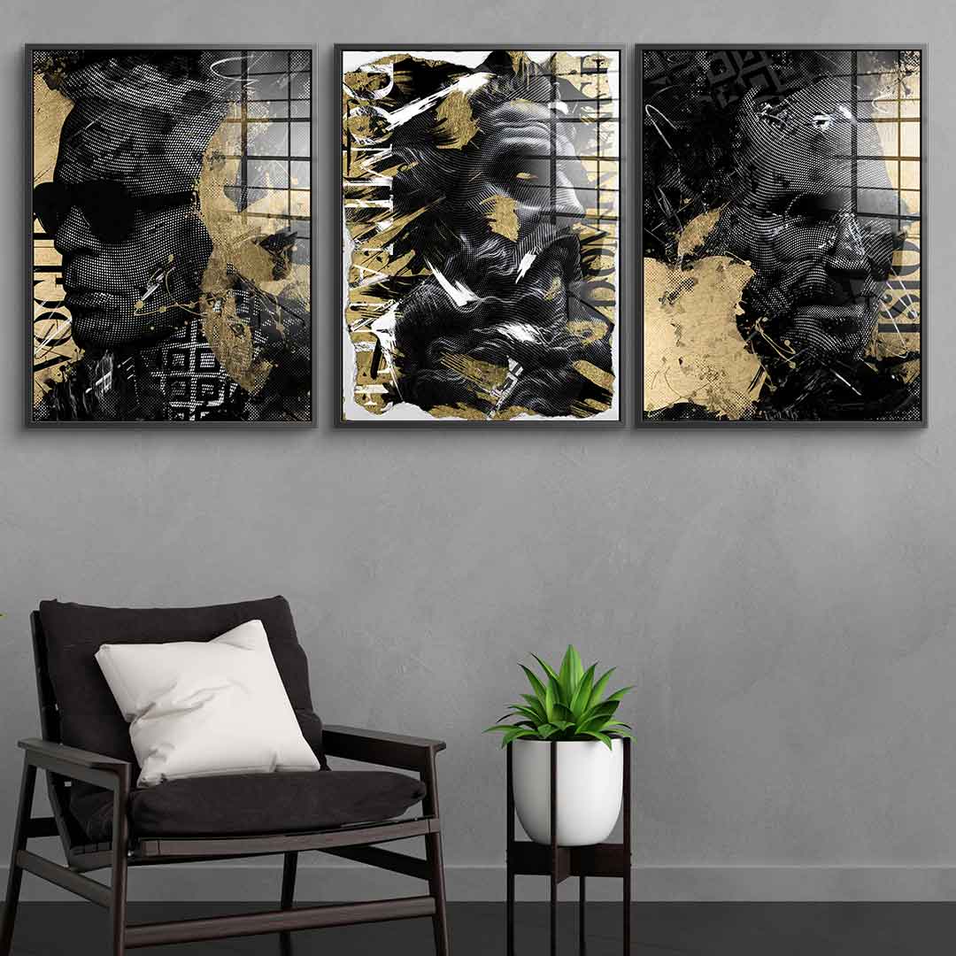 Luxury portrait - acrylic glass 3x