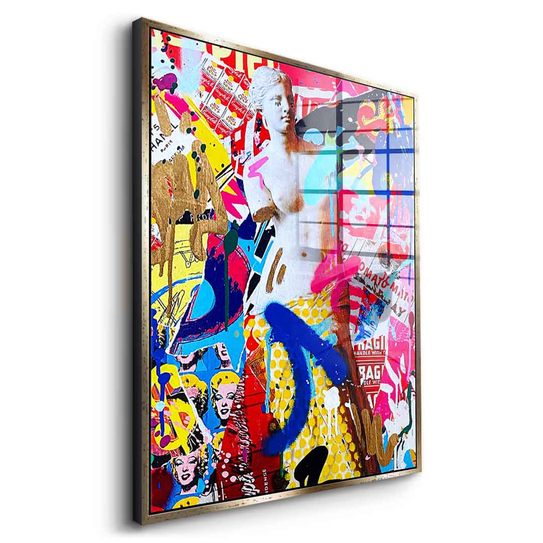Antique love - acrylic glass