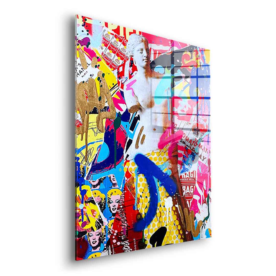 Antique love - acrylic glass