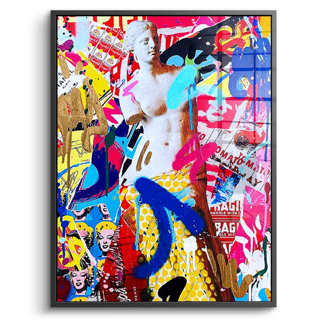 Antique love - acrylic glass