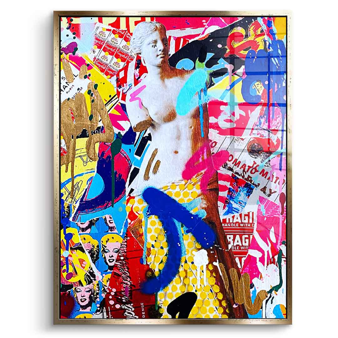 Antique love - acrylic glass