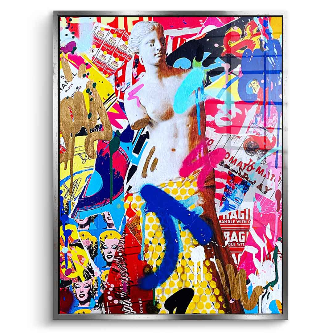 Antique love - acrylic glass