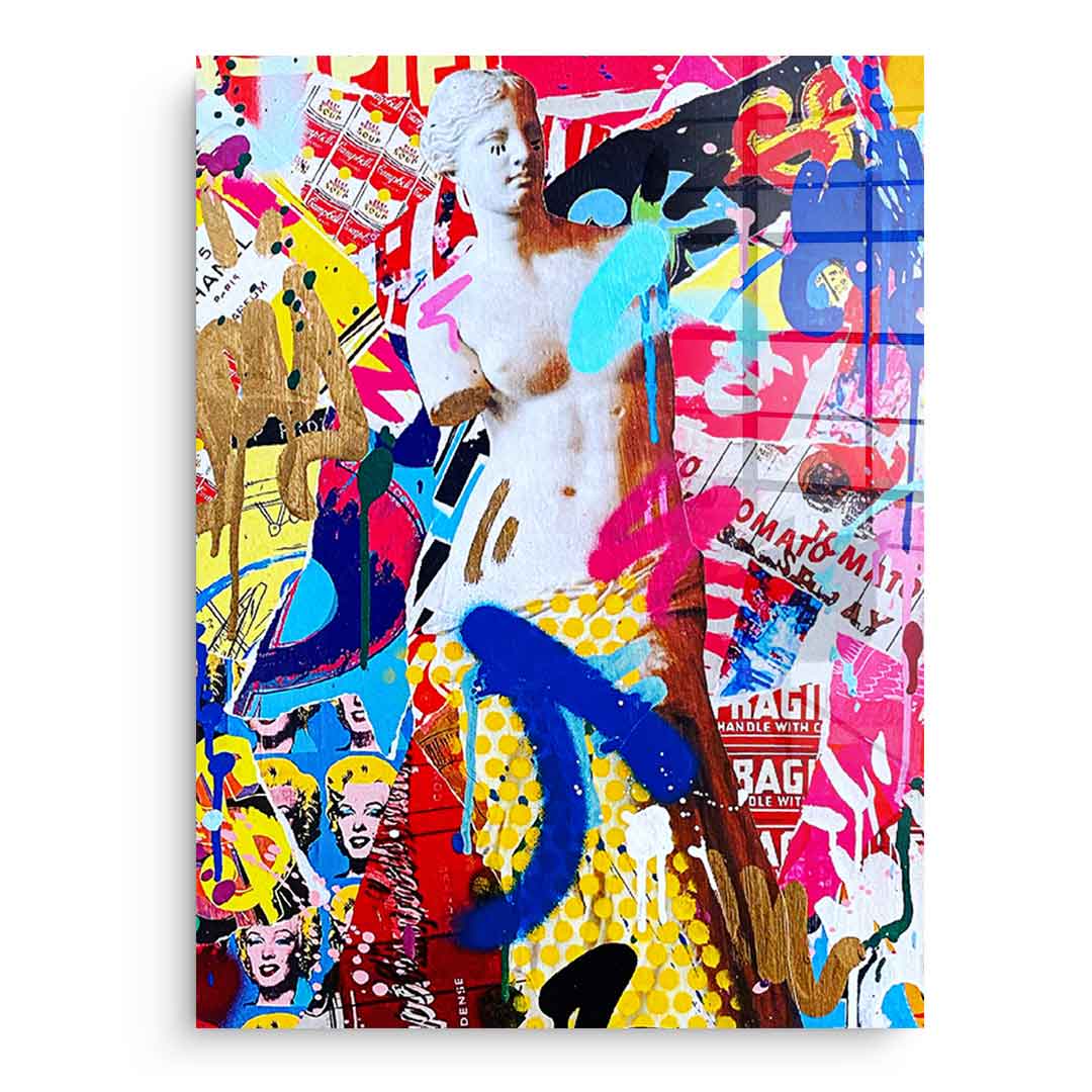 Antique love - acrylic glass