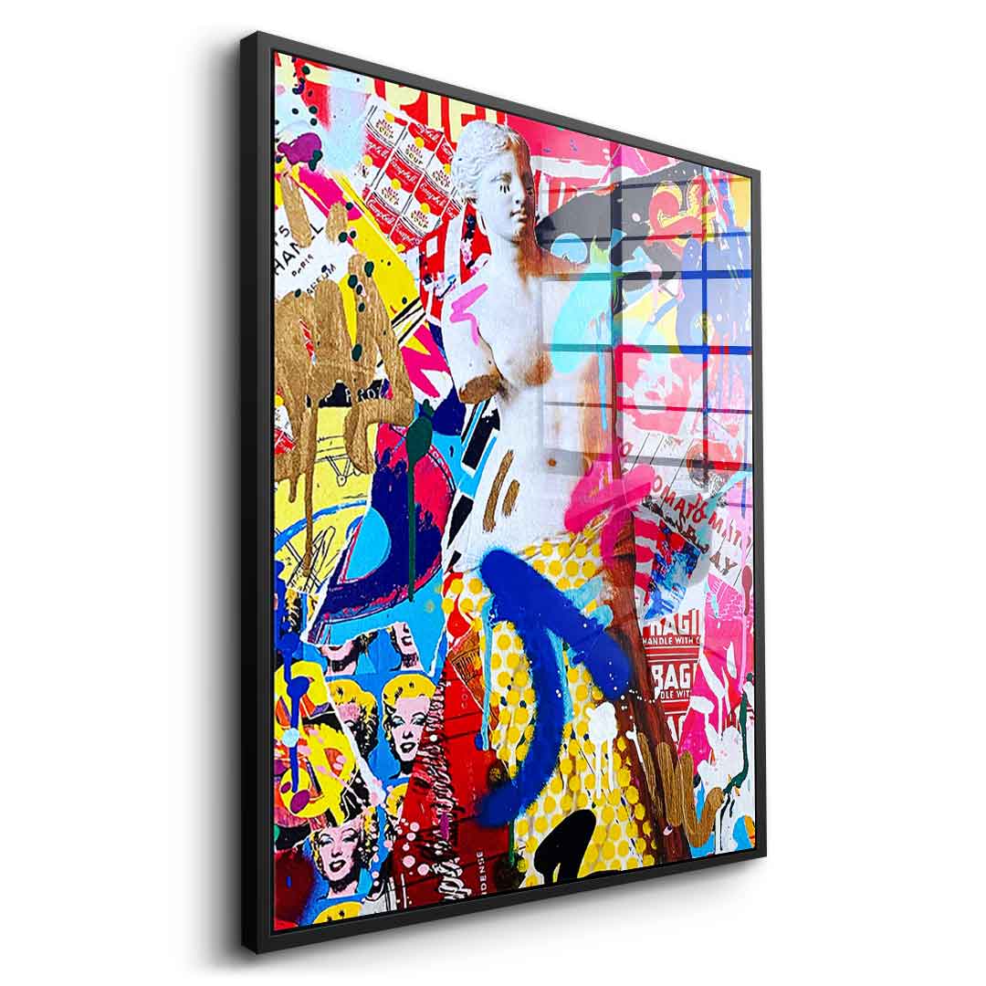 Antique love - acrylic glass