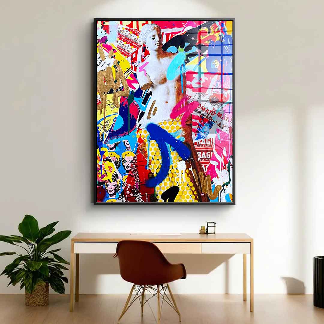 Antique love - acrylic glass