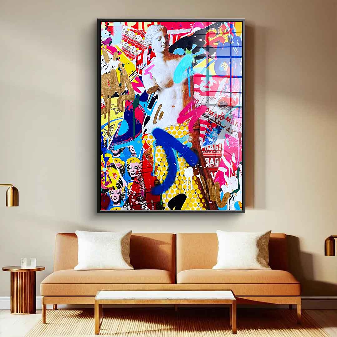 Antique love - acrylic glass