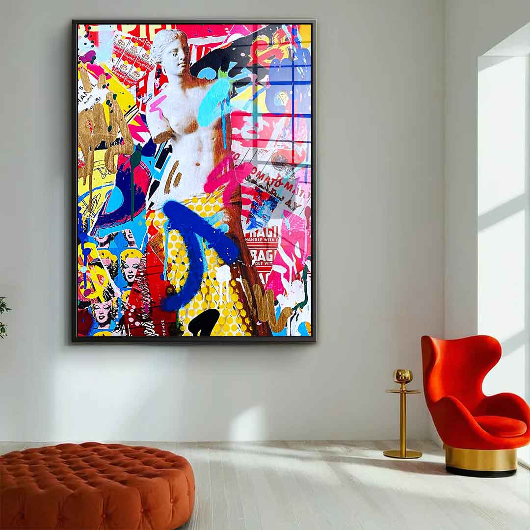 Antique love - acrylic glass