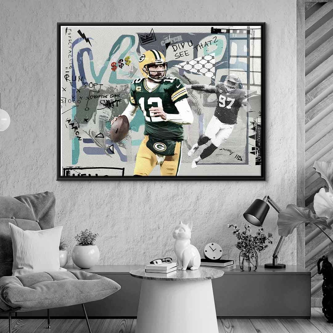 Aaron Rodgers - Acrylglas