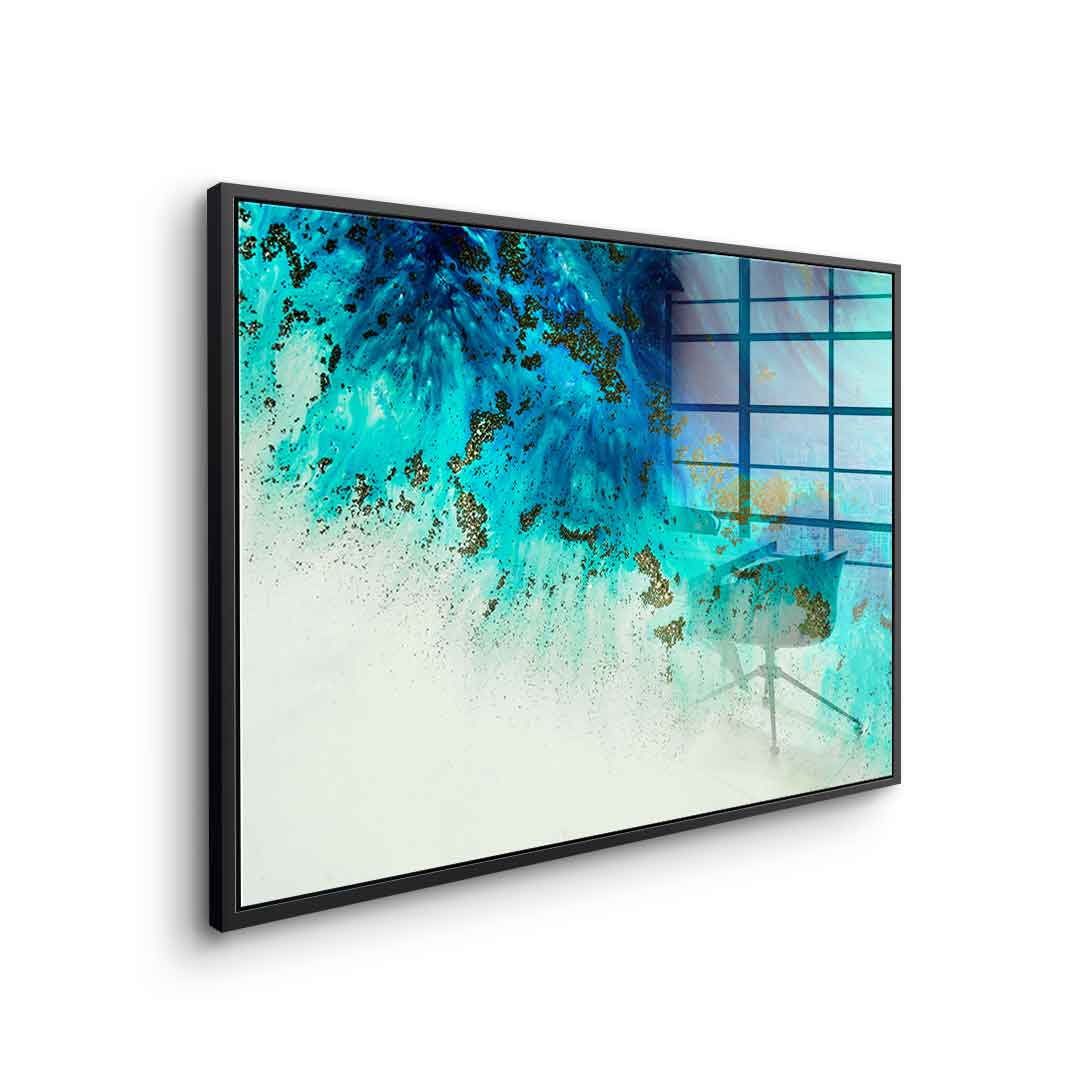 Above the shallows - acrylic glass