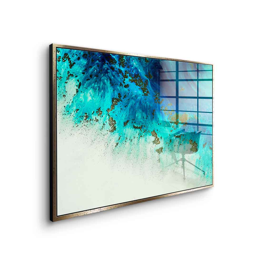 Above the shallows - acrylic glass