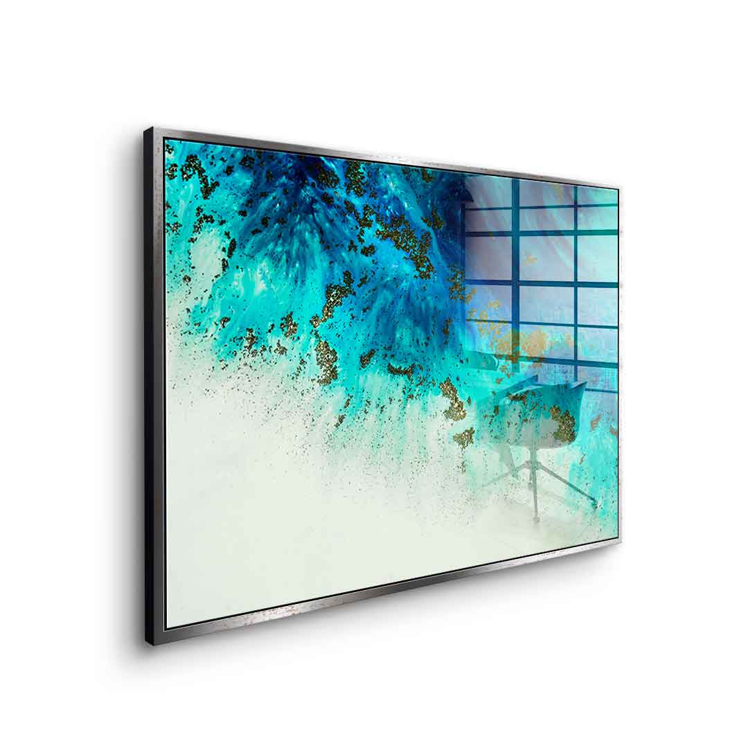 Above the shallows - acrylic glass