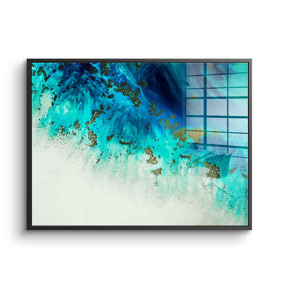 Above the shallows - acrylic glass