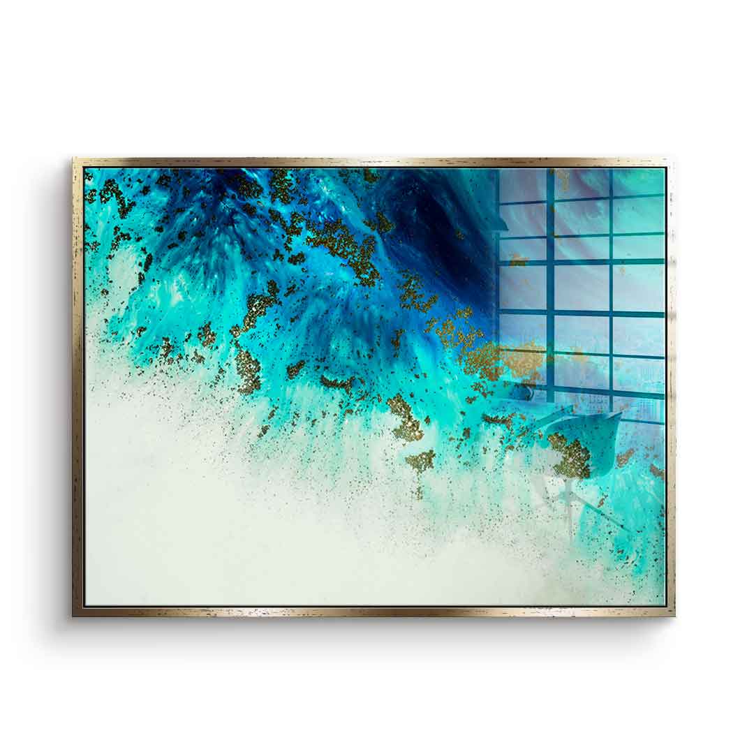 Above the shallows - acrylic glass