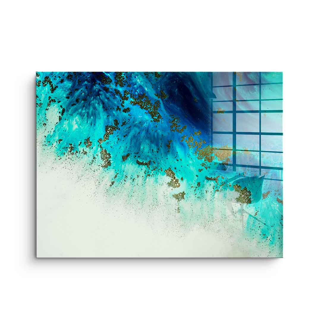 Above the shallows - acrylic glass