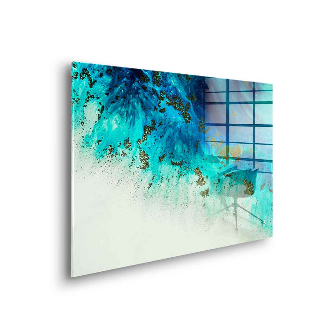 Above the shallows - acrylic glass