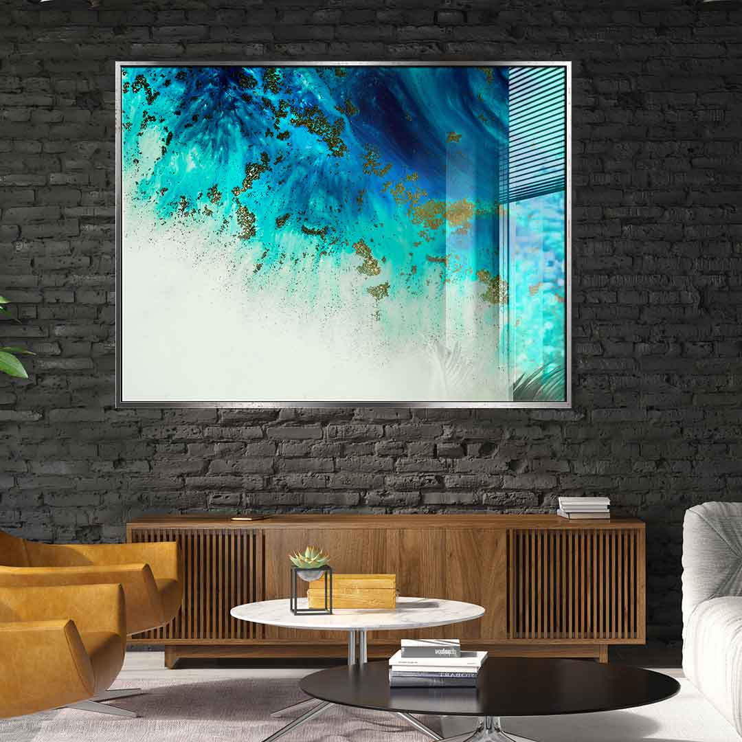 Above the shallows - acrylic glass