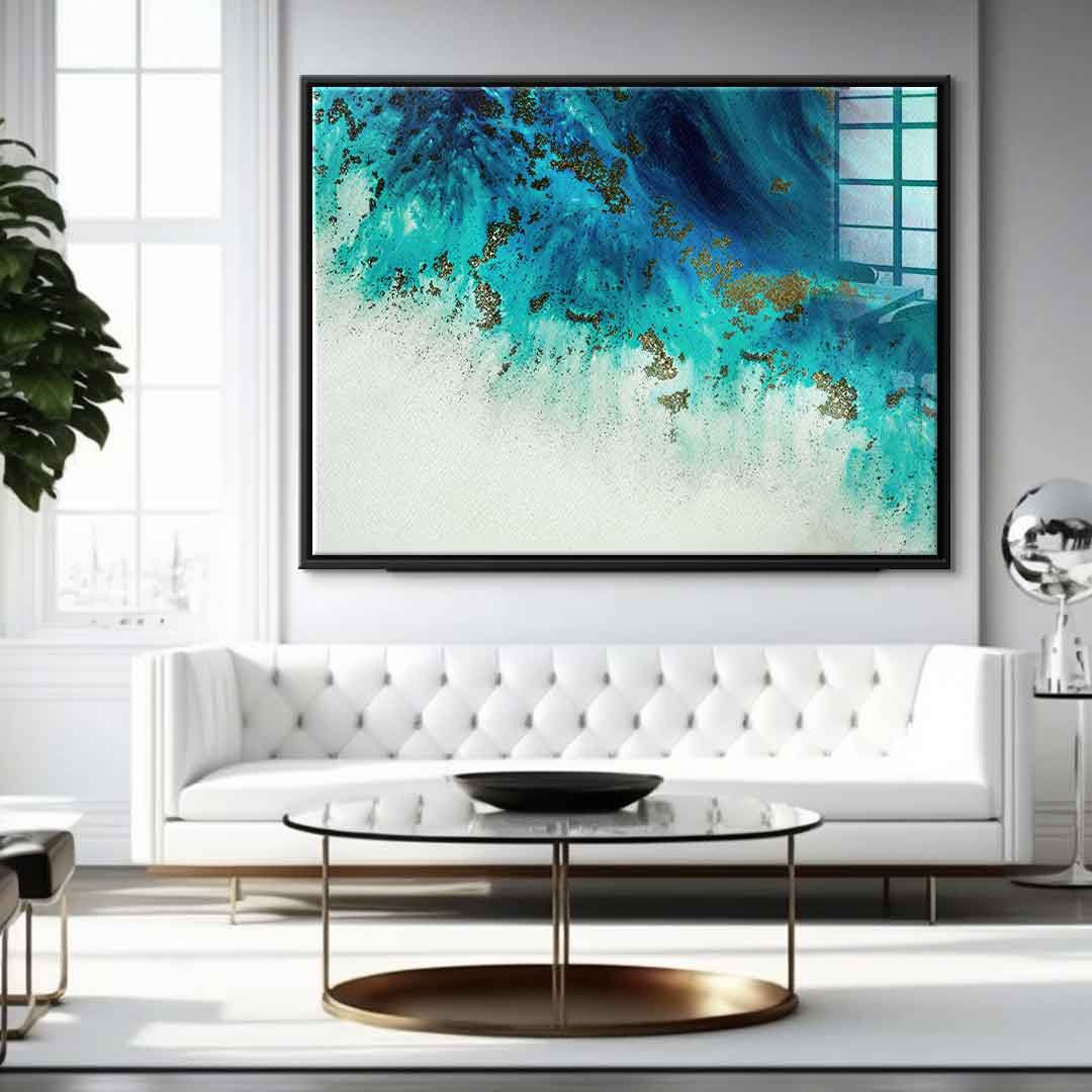 Above the shallows - acrylic glass