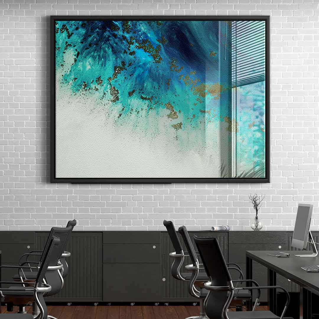 Above the shallows - acrylic glass