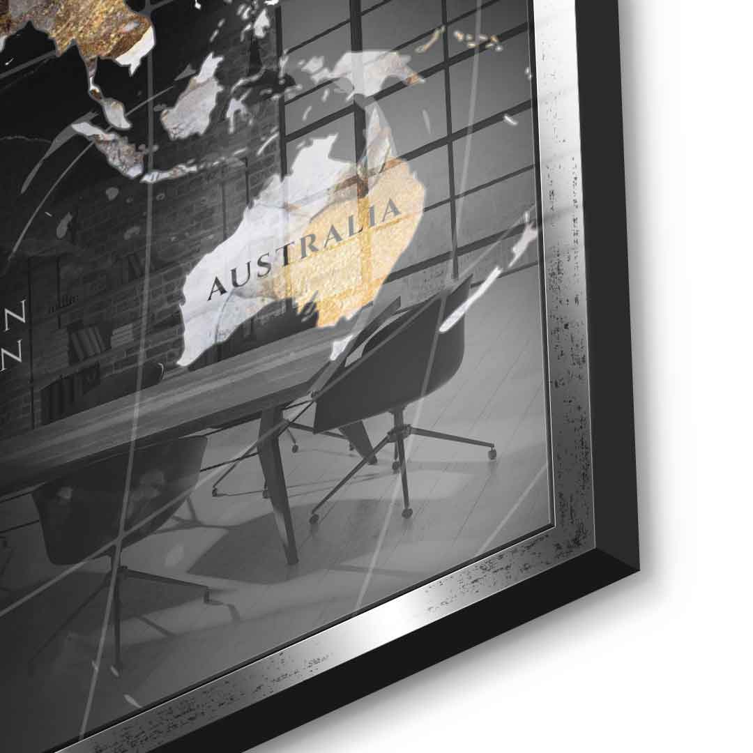 Abstract Country Collection - Acrylglas
