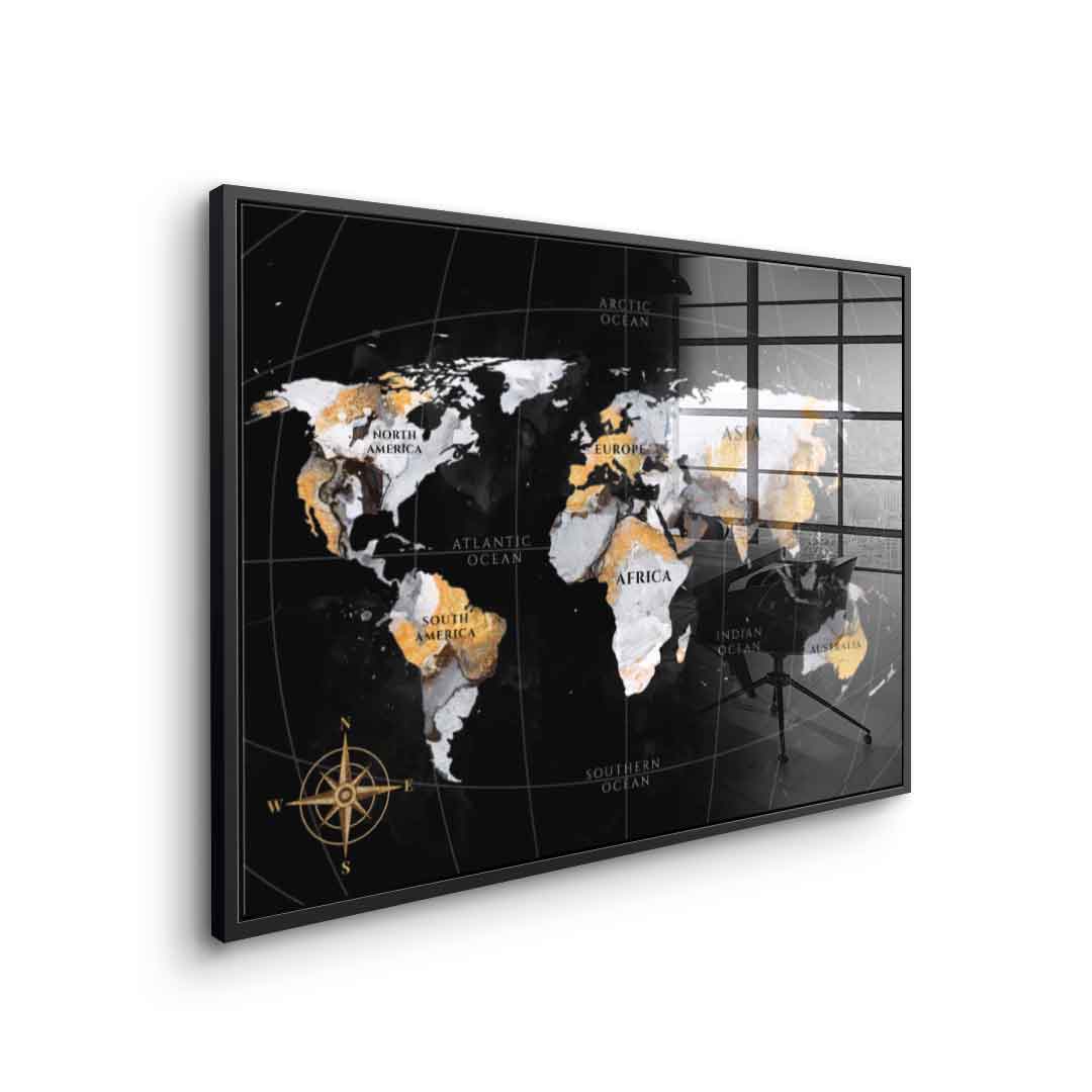 Abstract Country Collection - Acrylglas