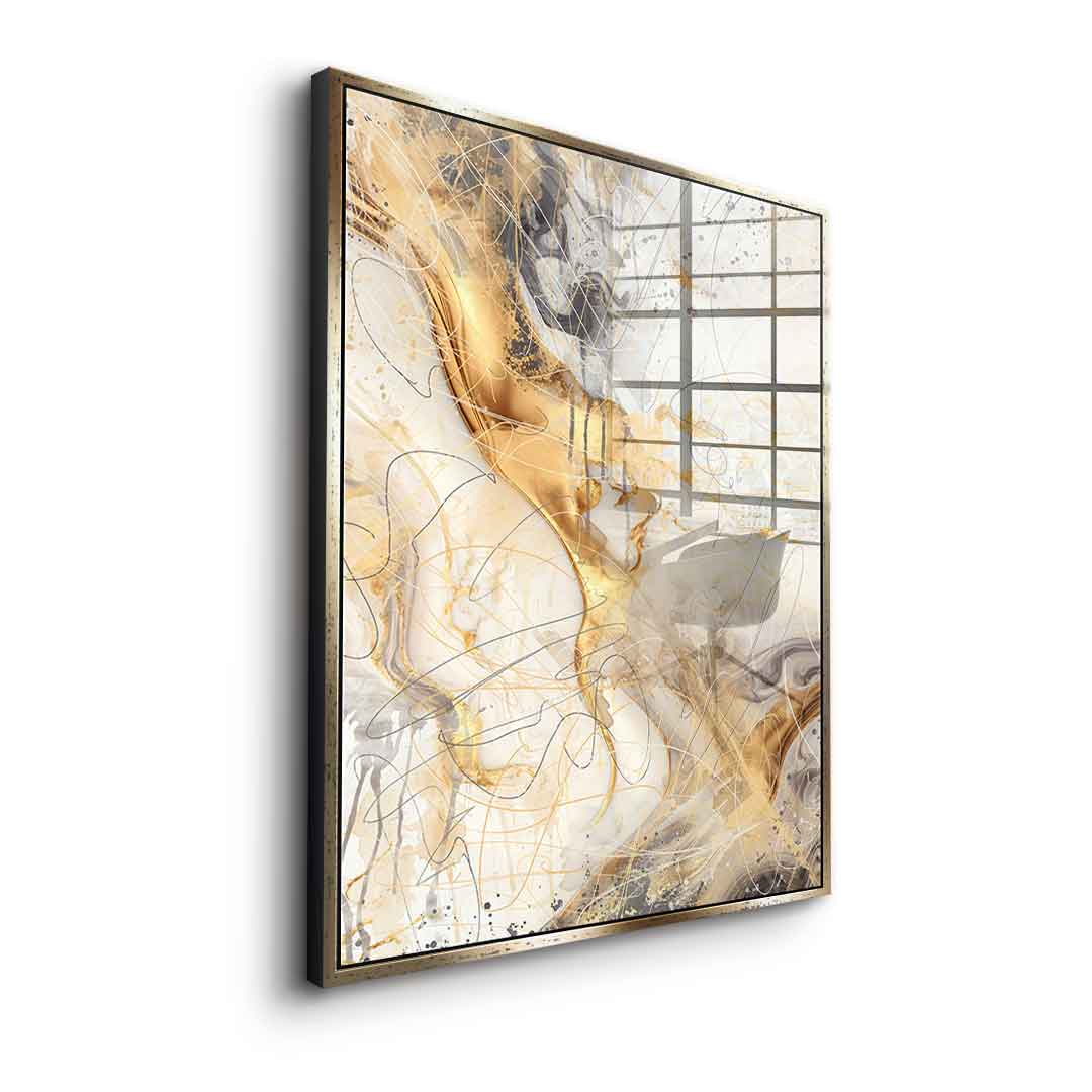 White magic - acrylic glass
