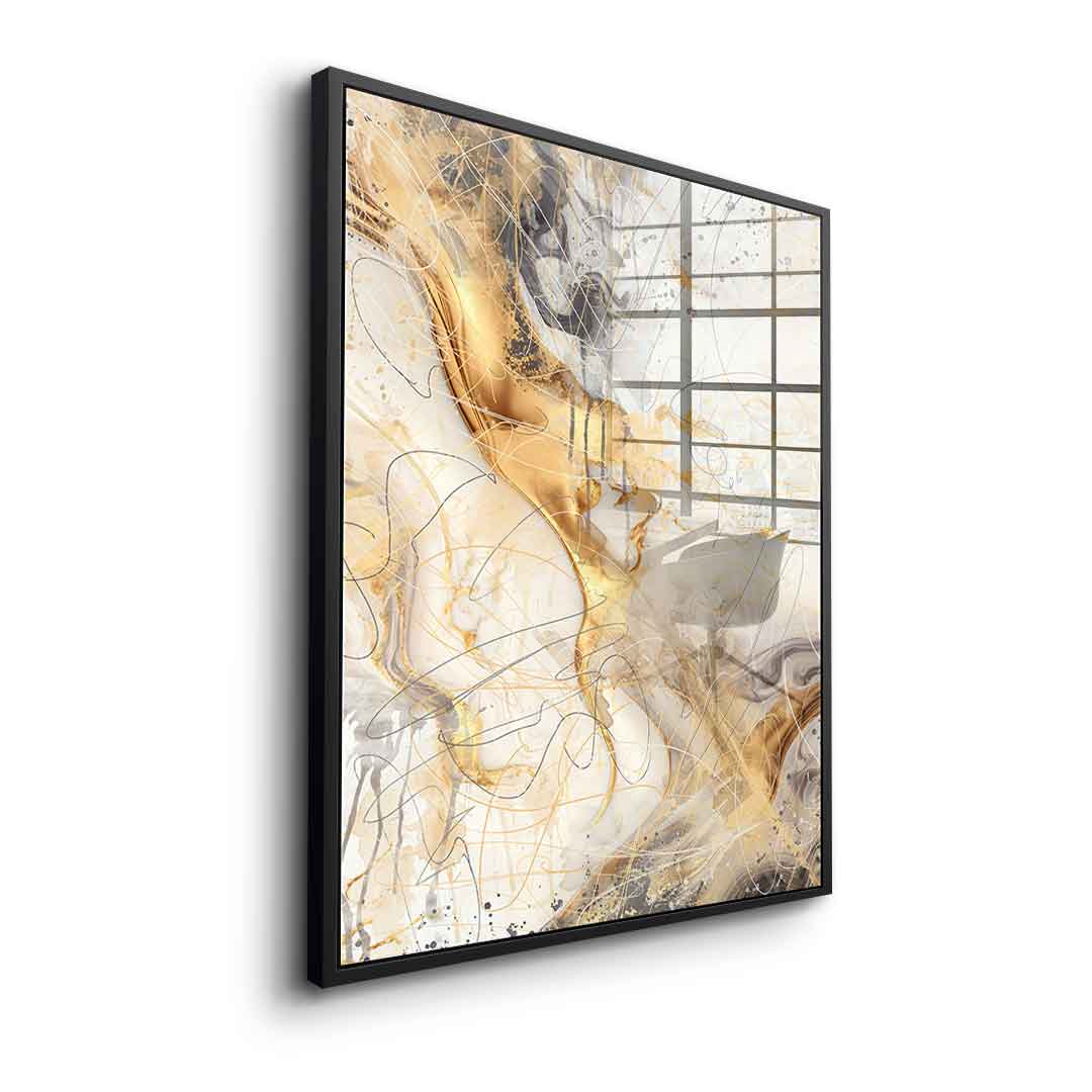 White magic - acrylic glass