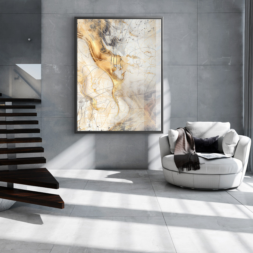 White magic - acrylic glass