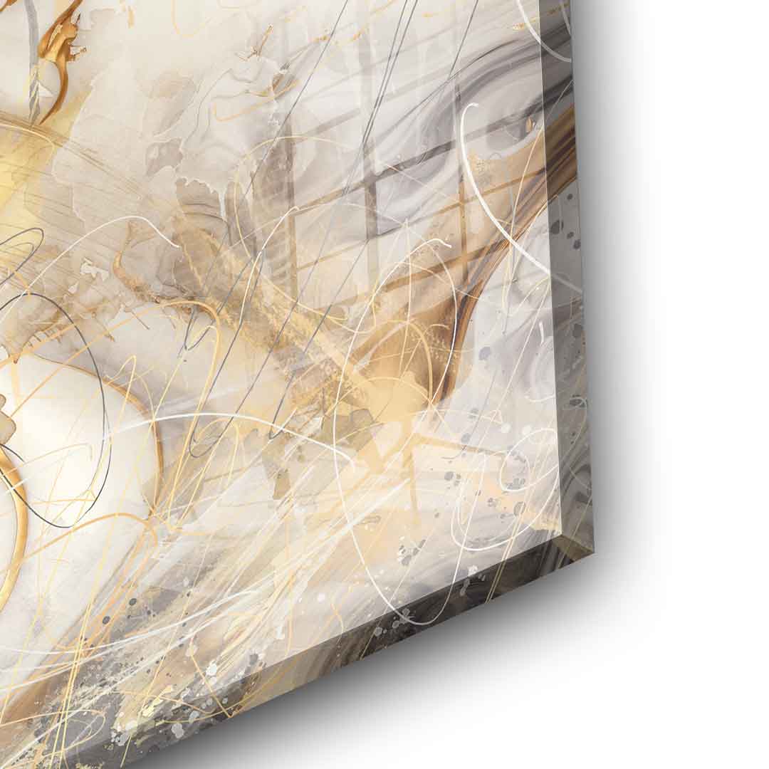White magic - acrylic glass