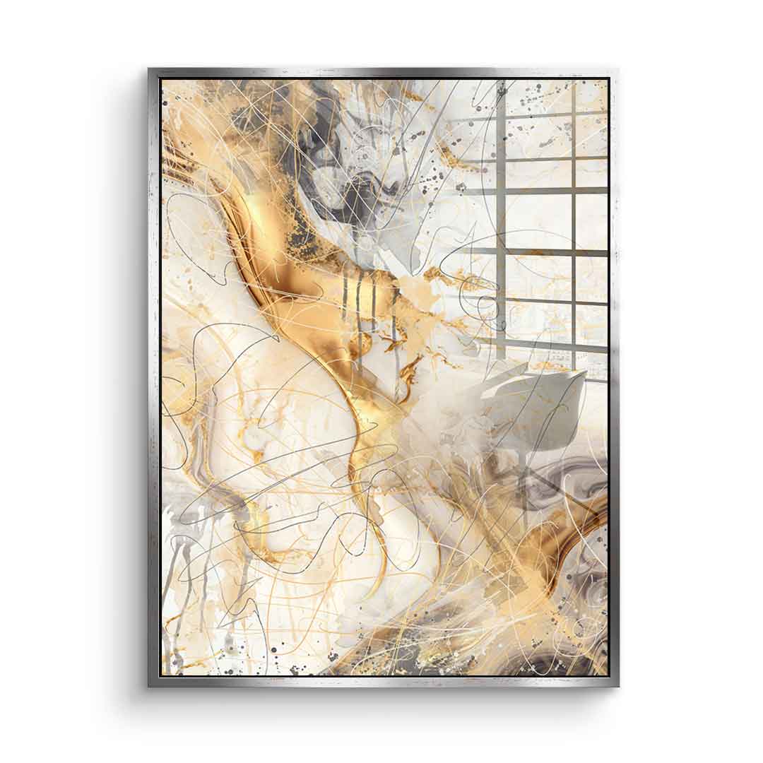 White magic - acrylic glass