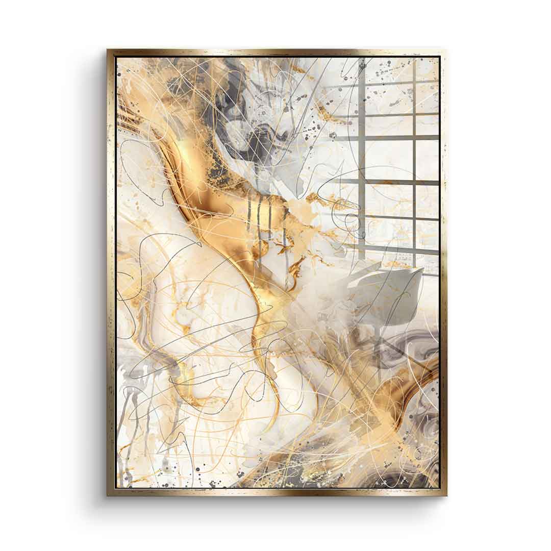 White magic - acrylic glass