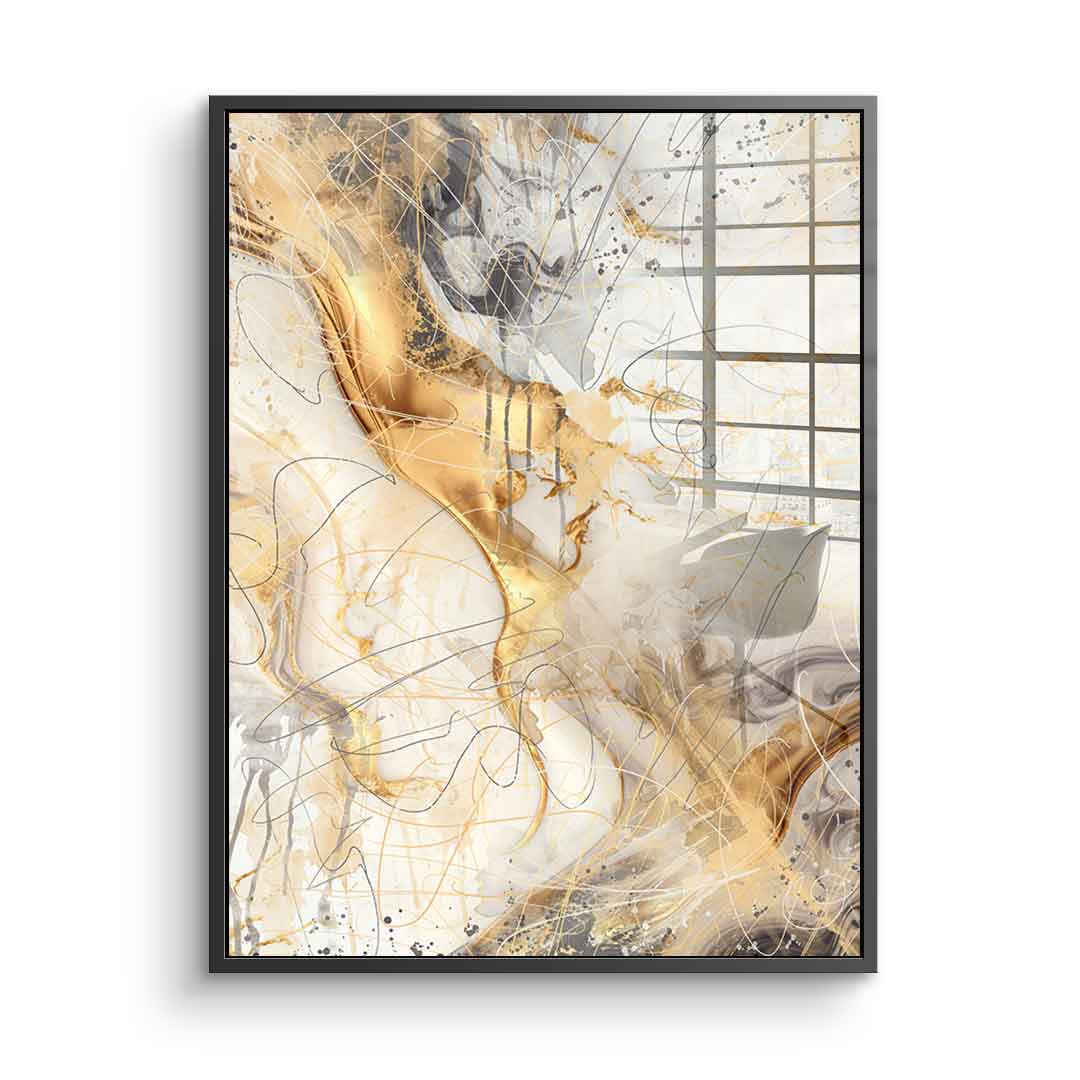 White magic - acrylic glass