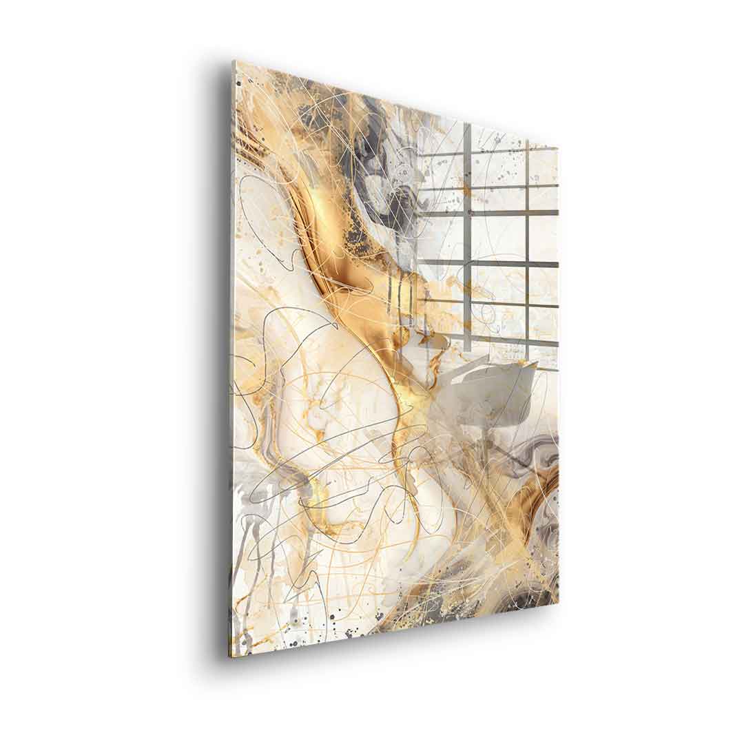 White magic - acrylic glass