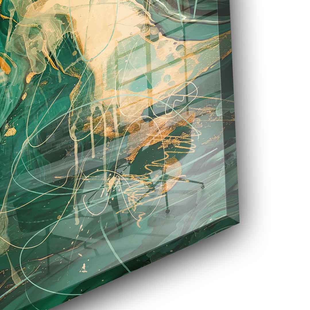 Green energy - acrylic glass