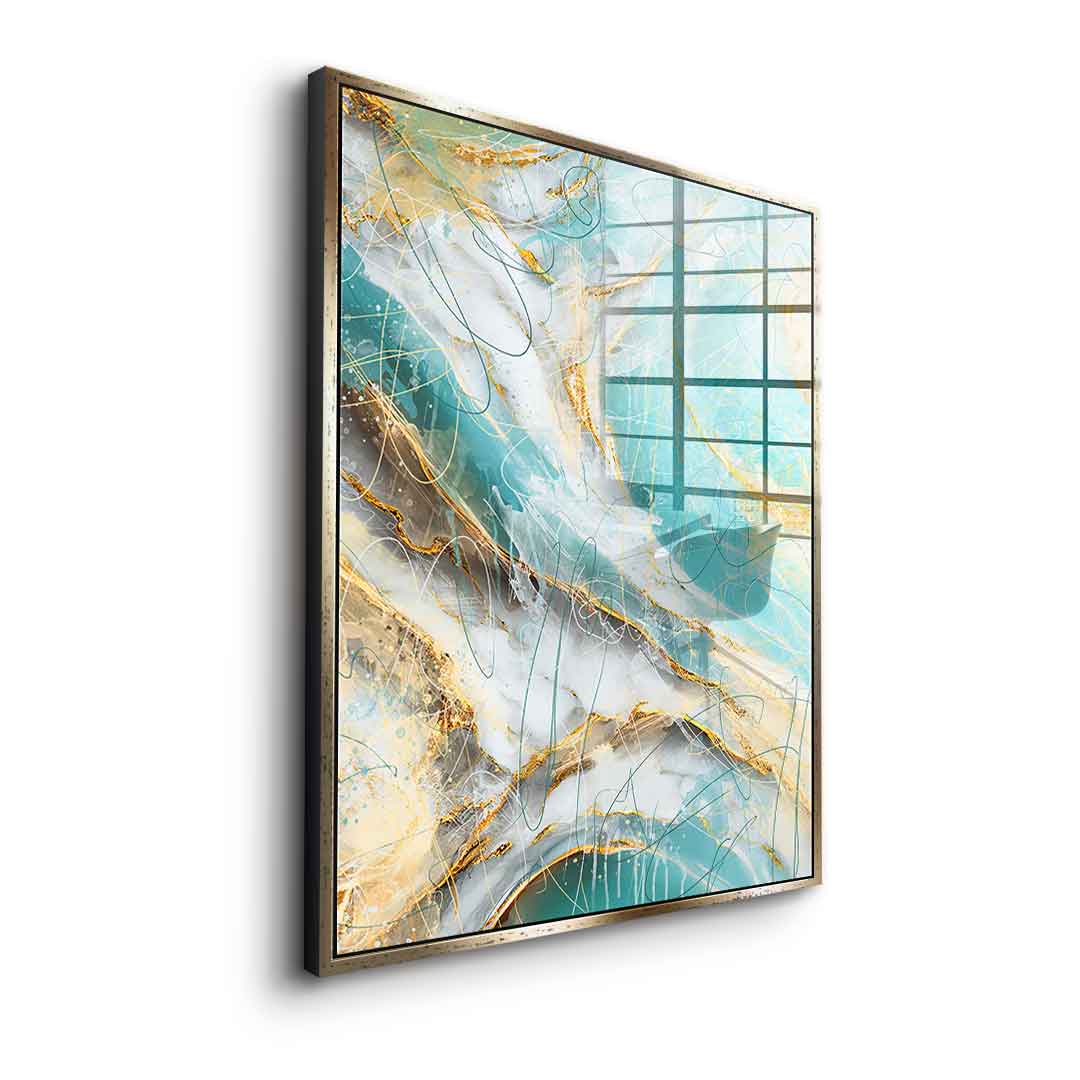 Ocean Tsunami - acrylic glass