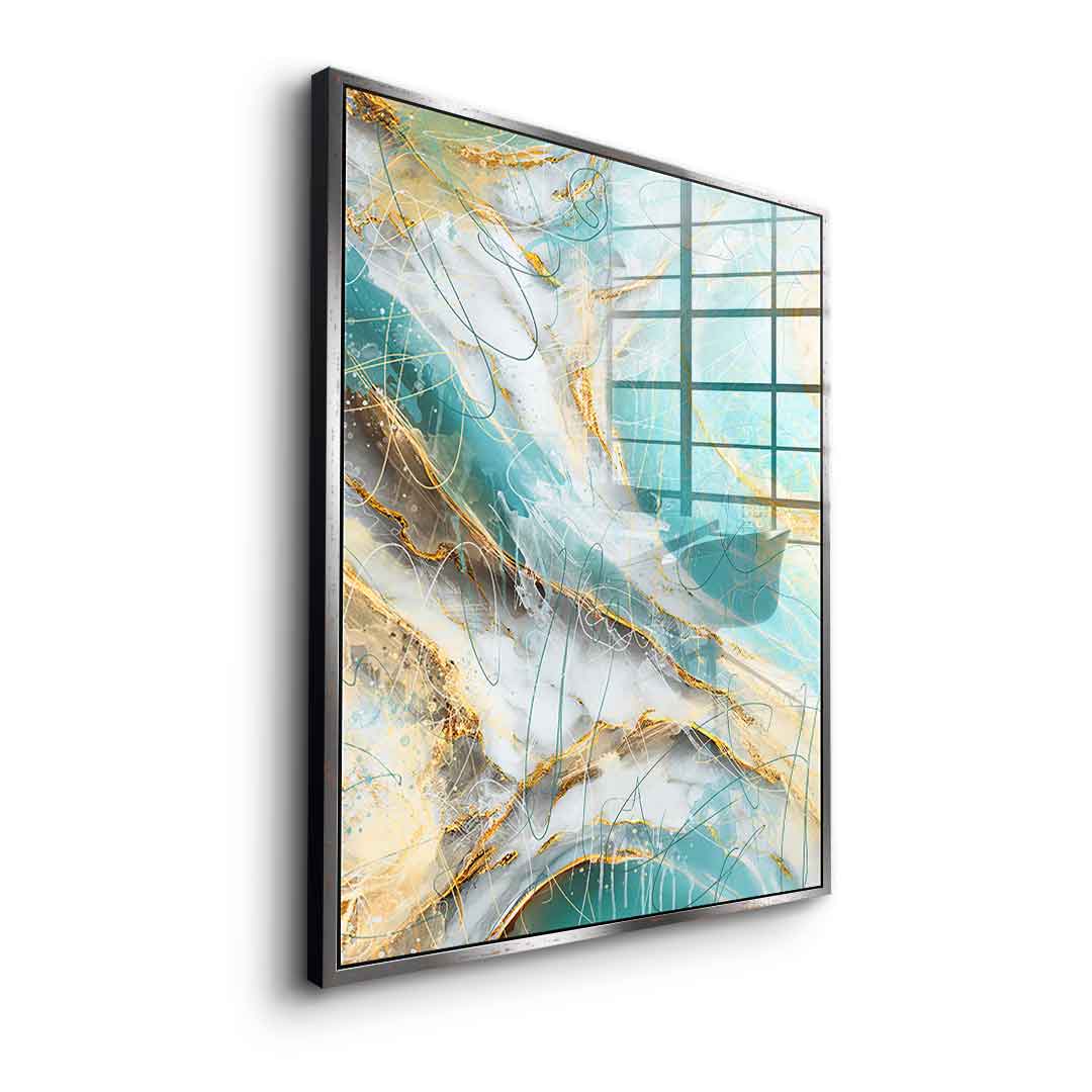 Ocean Tsunami - acrylic glass