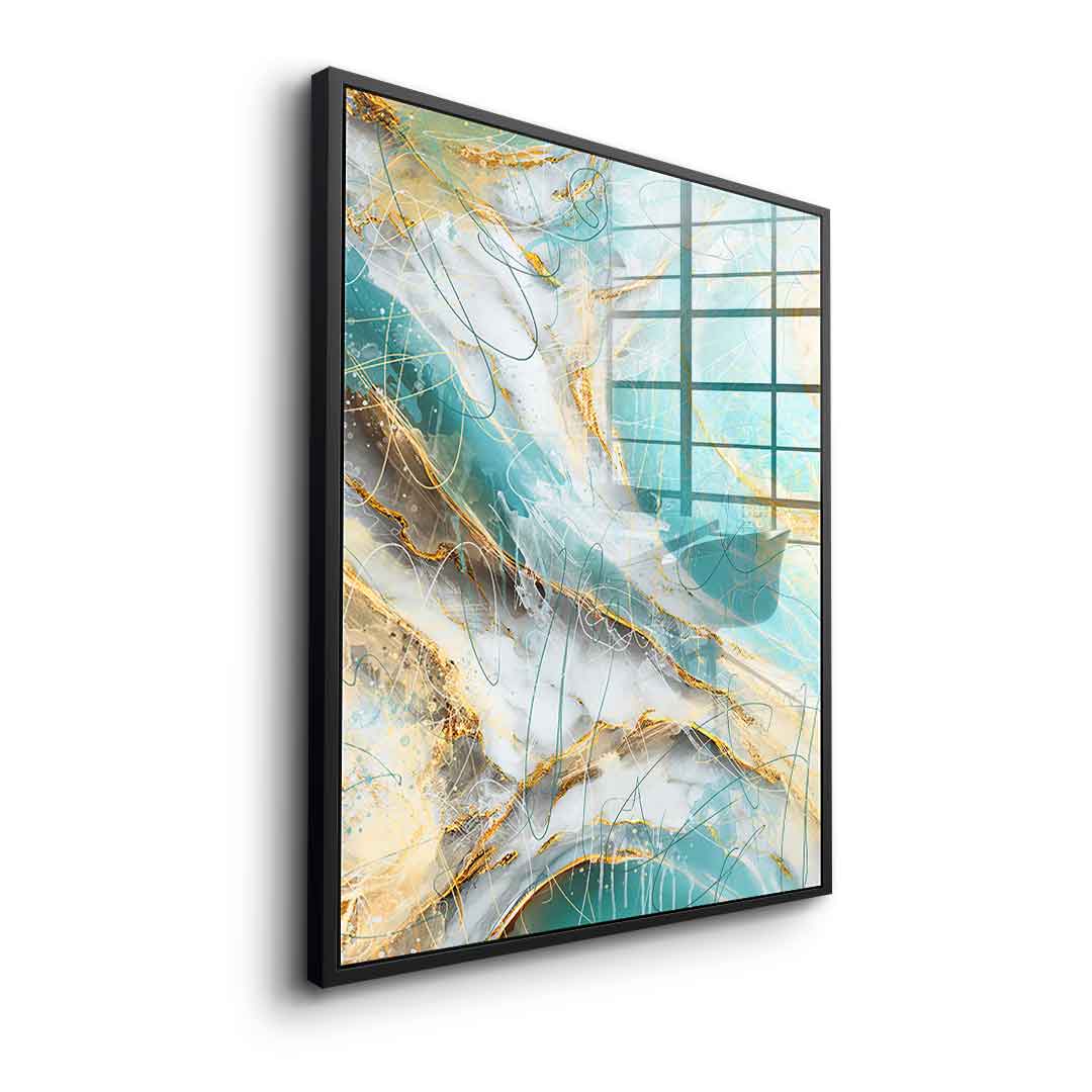 Ocean Tsunami - acrylic glass